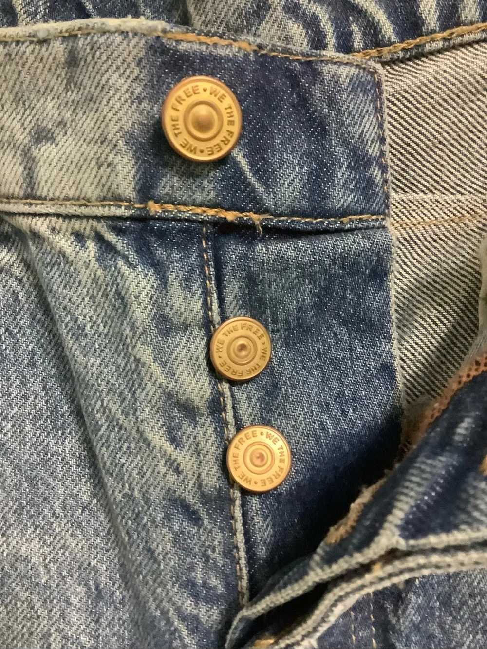 Free People We The Free Good Luck Mid-Rise Barrel Jeans Size 29